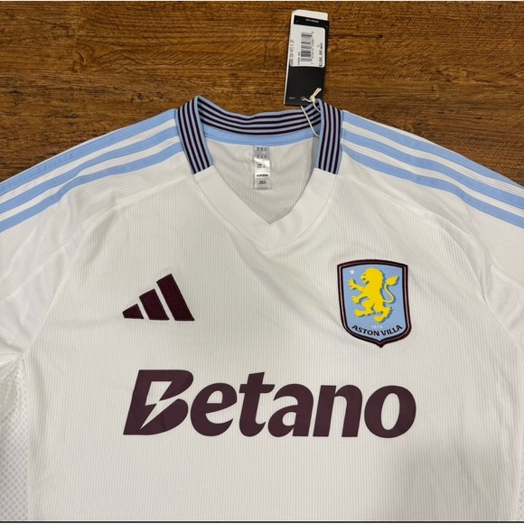 adidas Other - Adidas Aston Villa White 24/25 Soccer Futbol Football Away Jersey Shirt Men's XL